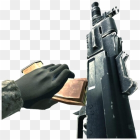 Transparent Bo2 Gun Png - Ak74u Cod4, Png Download - bo2 gun png