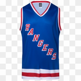 New York Rangers Hockey Tank"  Class= - Jersey Sleeveless, HD Png Download - ny rangers logo png