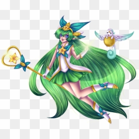 Star Guardian Lulu - Drawing, HD Png Download - rammus png