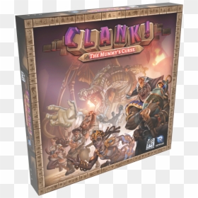 Mummys Curse 3d Small Square - Clank Board Game Expansion, HD Png Download - curse png