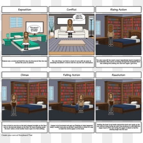 Most Dangerous Game Plot Storyboard, HD Png Download - curse png