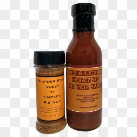 Glass Bottle, HD Png Download - bbq ribs png
