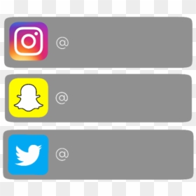 #acc #acount #instagram #snapchat #twitter #ig #sc - Instagram Twitter Snapchat Logo, HD Png Download - snapchat png tumblr