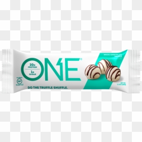 One Protein Bar White Chocolate Truffle, HD Png Download - truffle png