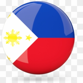 Philippine Flag Transparent Background, HD Png Download - glossy blue button png