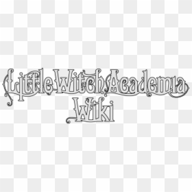 Little Witch Academia Wiki - Little Witch Academia Font, HD Png Download - little witch academia png