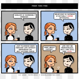 Comics Strip About Communication, HD Png Download - death grips png