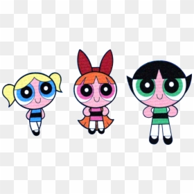 Stuck Clip The Powerpuff Girls Transparent Png Clipart - Powerpuff Girls Blossom Bubbles & Buttercup, Png Download - 12.png powerpuff