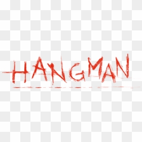 Calligraphy, HD Png Download - hangman png