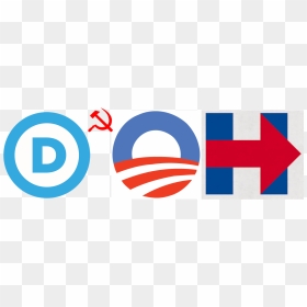 Transparent Obama Logo Png - Democrat Symbol D, Png Download - democrat symbol png