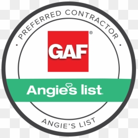 Angie's List Preferred, HD Png Download - gaf logo png