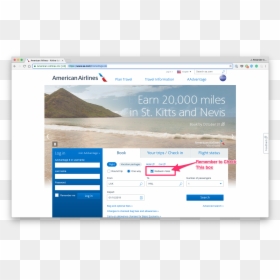 Screenshot, HD Png Download - american airlines png