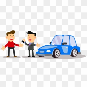 Buying A Car Clipart, HD Png Download - inside car png