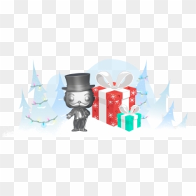 Funko Christmas, HD Png Download - mr monopoly png