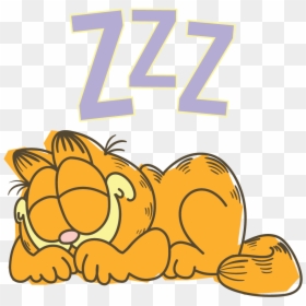 Garfield Say Good Night, HD Png Download - line sticker png