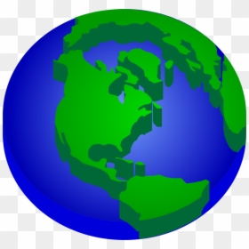 Globe,planet,sphere - Earth Clipart White Background, HD Png Download - 3d globe png