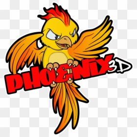 Phoenix 3d, HD Png Download - 3d cartoon character png