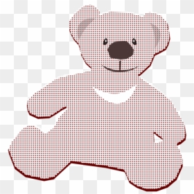 Snout,teddy Bear,carnivoran - Cartoon, HD Png Download - teddy bear icon png