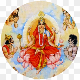Siddhidatri - Maa Siddhidatri Transparent Background, HD Png Download - chandraghanta png