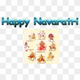 Happy Navaratri Png Hd Pics - Nav Durga Images Hd, Transparent Png - chandraghanta png