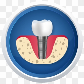 Logo-dental - Circle, HD Png Download - doctor tools clipart png