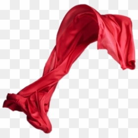 Transparent Silk Clipart - Scarf Blowing In Wind, HD Png Download - flying ribbon png