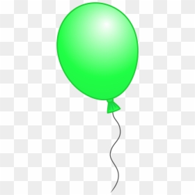 Light Green Balloon Clip Art Clipart - Green Balloon Black Background, HD Png Download - balloon background png