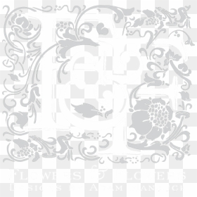 Logo - Poster, HD Png Download - design black and white art flower png