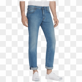 Blue,trunk,carpenter Jeans,shoe,abdomen - Jeans, HD Png Download - jeans button png