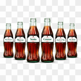 Transparent Coca Cola Bottle Png - Personalized Coke Bottles, Png Download - soft drinks bottle png