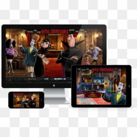 Hotelt Desktop Mobile Tablet - Hotel Transylvania Mobile Game, HD Png Download - mobile and tablet png