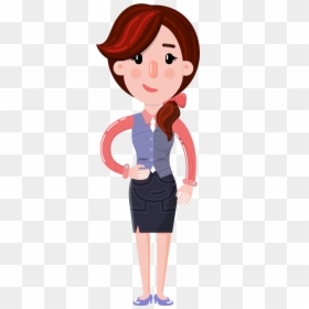 Transparent Character Vector Png - Cartoon Woman, Png Download - famous cartoon characters png