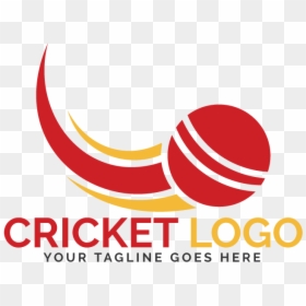 Cricket Logo - Design - Graphic Design, HD Png Download - cricket batsman clipart png