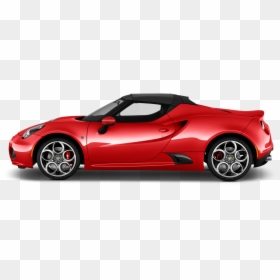 Transparent Class Of 2017 Clipart - Cartoon Car Red Side View Transparent, HD Png Download - sports car clipart side view png