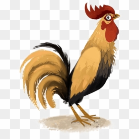 Rooster, HD Png Download - hen clipart png