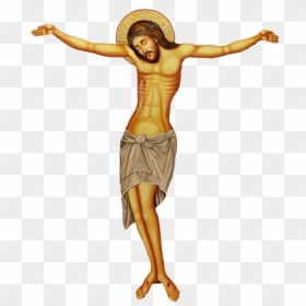 Jesus Christ On The Cross - Transparent Jesus On The Cross Png, Png Download - jesus christ cross png