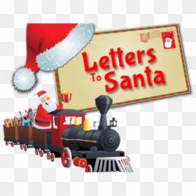 Railway Station Clipart Santa Train - Letters To Santa Sign, HD Png Download - railway clipart png