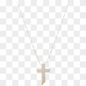 Buy Cracked Gold Cross Necklace And Fast Friends Necklace - Cross Necklace Transparent Background, HD Png Download - gold jewellery background png