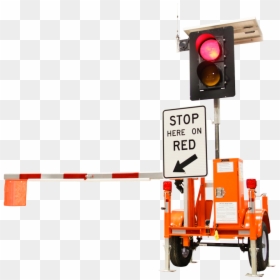 Transparent Stoplight Png - Automated Flagger Assistance Device, Png Download - traffic signal lights png