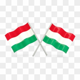 Two Wavy Flags - Sierra Leone Flag Png, Transparent Png - hungary flag png