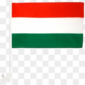 Hungary Car Flag - Flag, HD Png Download - hungary flag png
