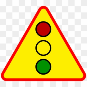 Traffic Light Sign Drawing, HD Png Download - traffic signal lights png