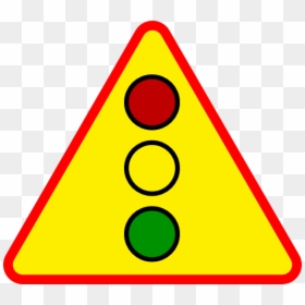 Traffic Light Sign Drawing, HD Png Download - traffic signal lights png