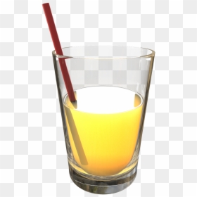 Orange Juice, HD Png Download - orange juice glass png