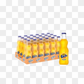 Fanta Orange Can 24x250ml, HD Png Download - orange juice glass png