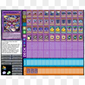 Deck Profile Cyberse 2018, HD Png Download - png text effects pack