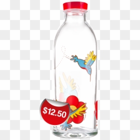 Tap Clipart Glass Water - Glass Water Bottle Cute, HD Png Download - glass of water clipart png