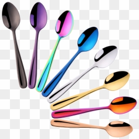 Small Coffee Spoons, HD Png Download - steel spoon png