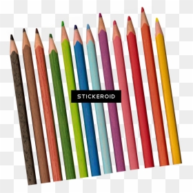 Transparent Pencils Color Pencil Background Transparent - Pencil Color Png, Png Download - pencil background png