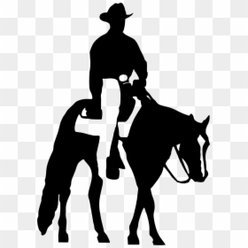 Western, HD Png Download - horse riding png